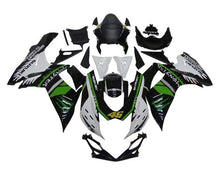 Suzuki GSXR750 Fairings (2011-2024) White, Black, Green Monster at KingsMotorcycleFairings.com