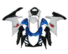 Suzuki GSXR750 Fairings (2011-2024) White, Blue, Matte Black at KingsMotorcycleFairings.com