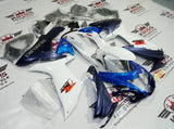 Suzuki GSX 750 Fairings (2011-2024) White, Blue, Matte Blue at KingsMotorcycleFairings.com