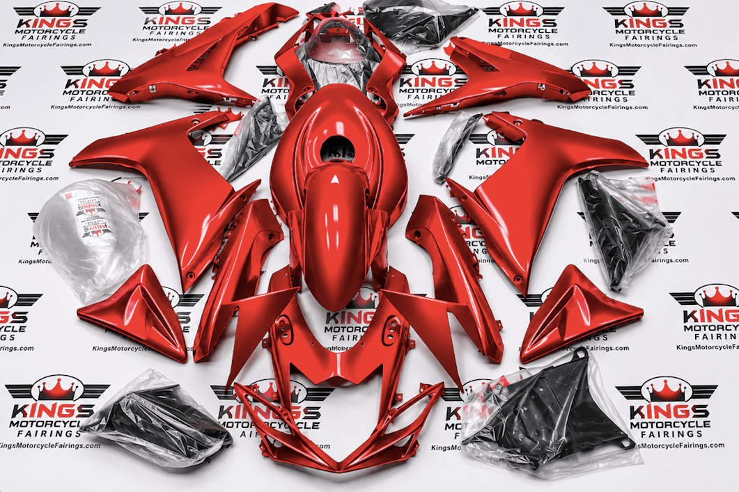 Suzuki GSXR750 Fairings (2025-2026) All Red at KingsMotorcycleFairings.com