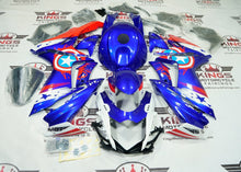 Suzuki GSXR750 Fairings (2025-2026) Blue Captain America at KingsMotorcycleFairings.com