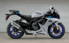Suzuki GSXR750 Fairings (2025-2026) Silver, Blue, Black from KingsMotorcycleFairings.com