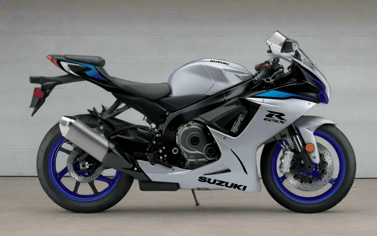 Suzuki GSXR750 Fairings (2025-2026) Silver, Blue, Black from KingsMotorcycleFairings.com