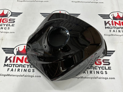 Suzuki GSXR750 Tank Cover Fairing (2008-2010) Black, White, Woman at KingsMotorcycleFairings.com