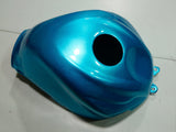 Suzuki GSXR750 Tank Fairing (2025-2026) Matte Black, Turquoise Blue at KingsMotorcycleFairings.com