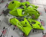 Suzuki GSXR750 (2004-2005) Neon Green & Purple Fairings at KingsMotorcycleFairings.com