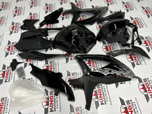 Suzuki GSXR600 (2008-2010) Black, Matte Black & Silver Tribal Fairings at KingsMotorcycleFairings.com
