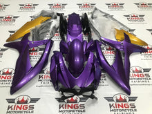 Suzuki GSXR750 (2008-2010) Purple, Gold & Black Fairings at KingsMotorcycleFairings.com!