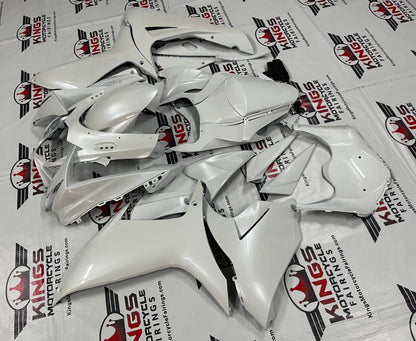 Suzuki GSXR750 (2011-2023) White Fairings at KingsMotorcycleFairings.com