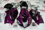 Suzuki Hayabusa Fairing Kit (1999-2007) Black, Pink Neon at KingsMotorcycleFairings.com