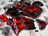 Suzuki Hayabusa Fairing Kit (1999-2007) Red, Black, Dragon, Demon, RR by KingsMotorcycleFairings.com