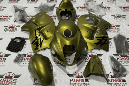 Suzuki Hayabusa Fairings (1999-2007) Army Green at KingsMotorcycleFairings.com
