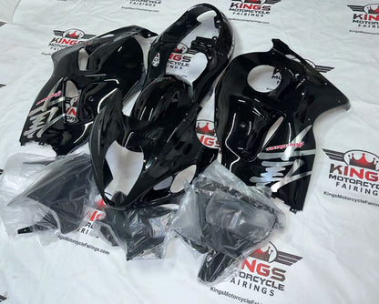 Suzuki Hayabusa Fairings (1999-2007) Black, Chrome, Red at KingsMotorcycleFairings.com