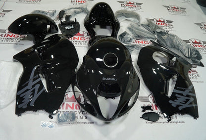 Suzuki Hayabusa Fairings (1999-2007) Black, Gray from KingsMotorcycleFairings.com