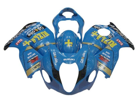 Suzuki Hayabusa Fairings (1999-2007) Blue Rizla at KingsMotorcycleFairings.com