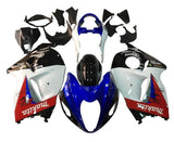 Suzuki Hayabusa Fairings (1999-2007) Blue, Black, White, Red at KingsMotorcycleFairings.com.