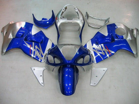 Suzuki Hayabusa Fairings (1999-2007) Blue, Silver, Red at KingsMotorcycleFairings.com