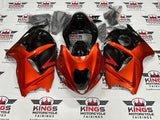 Suzuki Hayabusa Fairings (1999-2007) Burnt Orange, Black, Red at KingsMotorcycleFairings.com