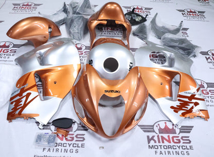 Suzuki Hayabusa Fairings (1999-2007) Copper, Silver, Black at KingsMotorcycleFairings.com