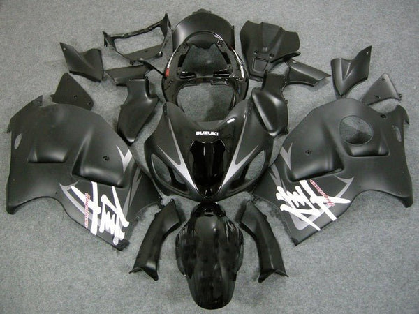Suzuki Hayabusa Fairings (1999-2007) Matte Black, Gloss Black, White at KingsMotorcycleFairings.com