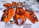 Suzuki Hayabusa Fairings (1999-2007) Orange, Black at KingsMotorcycleFairings.com