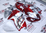 Suzuki Hayabusa Fairings (1999-2007) Red Candy, Silver, Black at KingsMotorcycleFairings.com