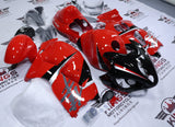 Suzuki Hayabusa Fairings (1999-2007) Red, Black, Chrome, Gray at KingsMotorcycleFairings.com
