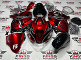 Suzuki Hayabusa Fairings (1999-2007) Red, Black, Dragon, Demon, RR at KingsMotorcycleFairings.com