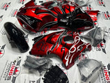 Suzuki Hayabusa Fairings (1999-2007) Red, Black, Dragon, Demon, RR by KingsMotorcycleFairings.com