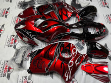 Suzuki GSX1300R Hayabusa Fairings (1999-2007) Red, Black, Tribal, Dragon from KingsMotorcycleFairings.com