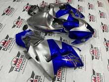 Suzuki Hayabusa Fairings (1999-2007) Silver, Blue at KingsMotorcycleFairings.com 