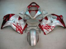 Suzuki Hayabusa Fairings (1999-2007) Silver, Red at KingsMotorcycleFairings.com