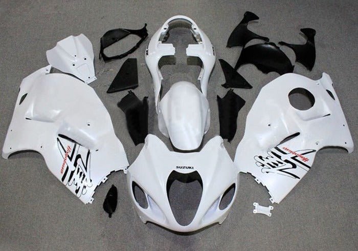 Suzuki Hayabusa Fairings (1999-2007) White at KingsMotorcycleFairings.com