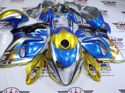 Suzuki Hayabusa Fairings (2008-2020) Blue, Gold, Silver, Special Edition at KingsMotorcycleFairings.com