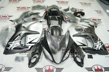 Suzuki GSX1300R Hayabusa Fairings (2008-2020) Gray, Silver, Black, White at KingsMotorcycleFairings.com