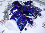 Suzuki Hayabusa Fairings (2008-2020) Navy Blue, Light Blue, Black at KingsMotorcycleFairings.com