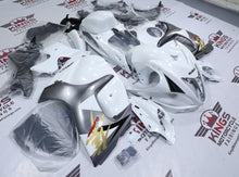 Suzuki Hayabusa Fairings (2008-2020) Pearl White, Silver, Gold at KingsMotorcycleFairings.com