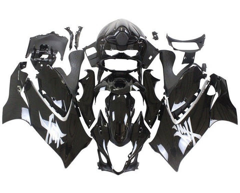 Suzuki Hayabusa Fairings (2021-2025) Gloss Black at KingsMotorcycleFairings.com