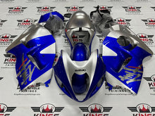 Suzuki Hayabusa Fairing set (1999-2007) Silver, Blue at KingsMotorcycleFairings.com