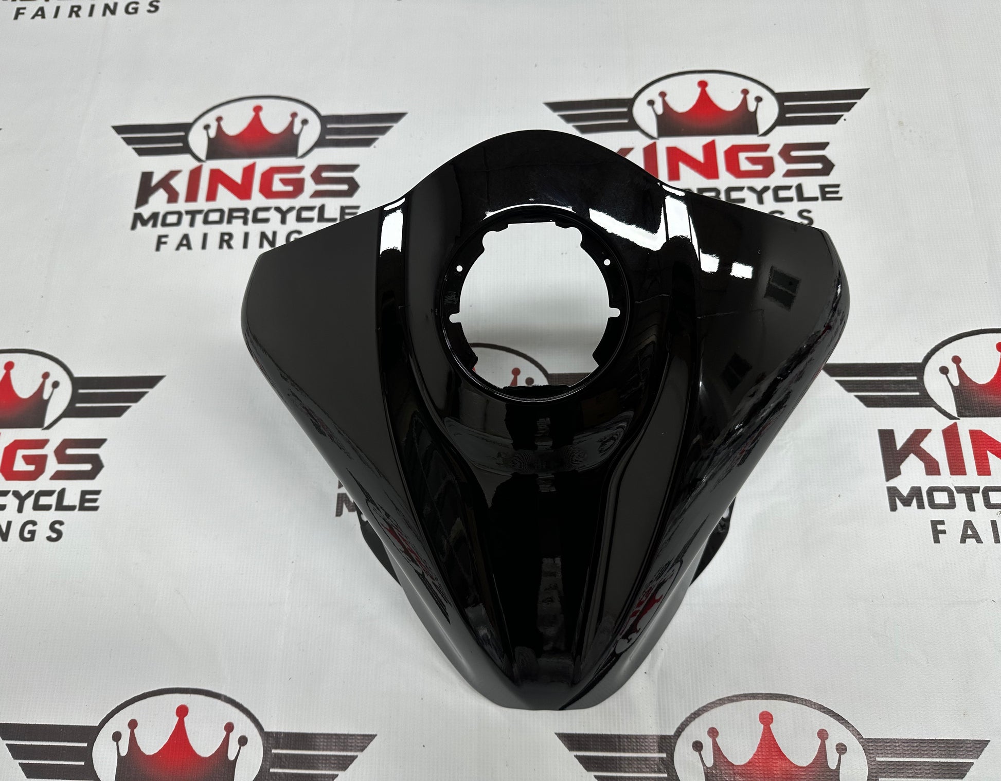 Suzuki Hayabusa Tank Cover Fairing (2021-2025) Black, Silver, Red at KingsMotorcycleFairings.com