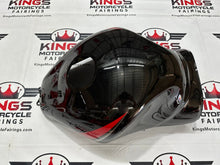 Suzuki Hayabusa Tank Cover (1999-2007) Red, Black, Chrome at KingsMotorcycleFairings.com