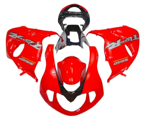 Suzuki TL1000R Fairings (1998-2003) Red, Silver at KingsMotorcycleFairings.com
