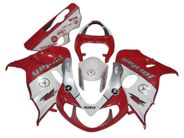 Suzuki TL1000R Fairings (1998-2003) Red, White, Silver Jordan at KingsMotorcycleFairings.com