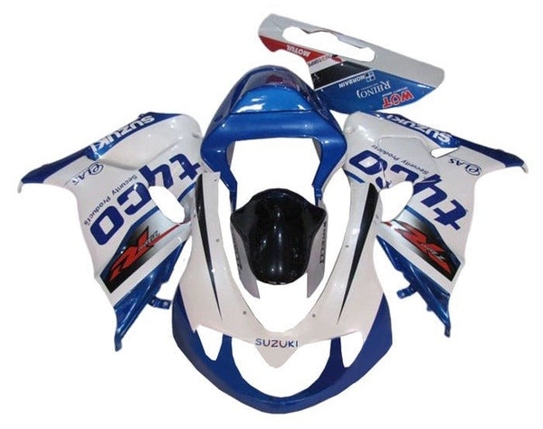 Suzuki TL1000R Fairings (1998-2003) White, Blue Tyco at KingsMotorcycleFairings.com