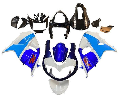 Suzuki TL1000R Fairings (1998-2003) White, Triple Blue, Black at KingsMotorcycleFairings.com