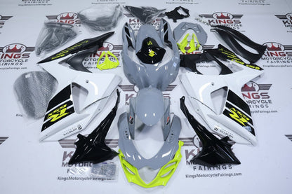 Suzuki GSX-R1000 Fairings (2009-2016) Gray, White, Black, Neon Yellow from KingsMotorcycleFairings.com