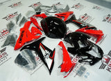 Suzuki GSX-R600 Fairings (2011-2024) Black, Red, Gray at KingsMotorcycleFairings.com