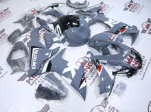 Suzuki GSX-R600 Fairings (2011-2024) Gray, White, Red from KingsMotorcycleFairings.com