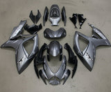 Suzuki GSX-R750 Fairing Kit (2006-2007) Gray Metallic, Silver at KingsMotorcycleFairings.com