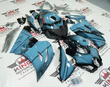 Suzuki GSX-R 1000 Fairings (2017-2025) Blue, Faux Carbon Fiber at KingsMotorcycleFairings.com